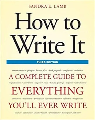 How To Write It